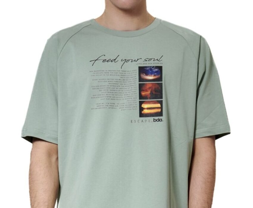 Body Action Ανδρικό T-shirt 053627-07 Πράσινο
