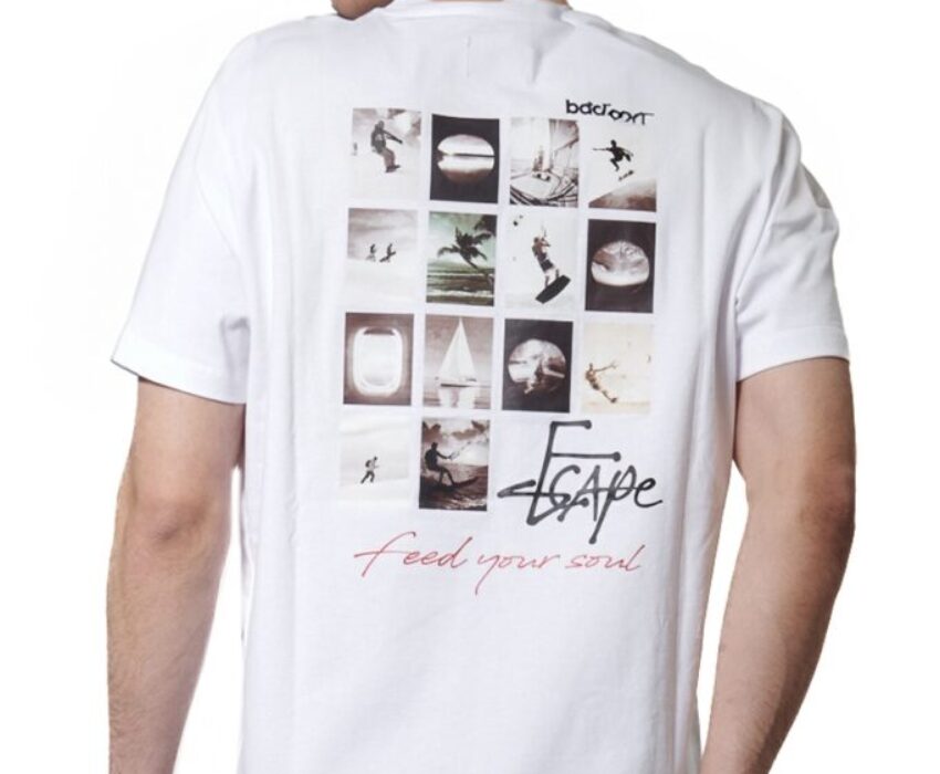 Body Action Ανδρικό T-shirt 053628-02 Λευκό