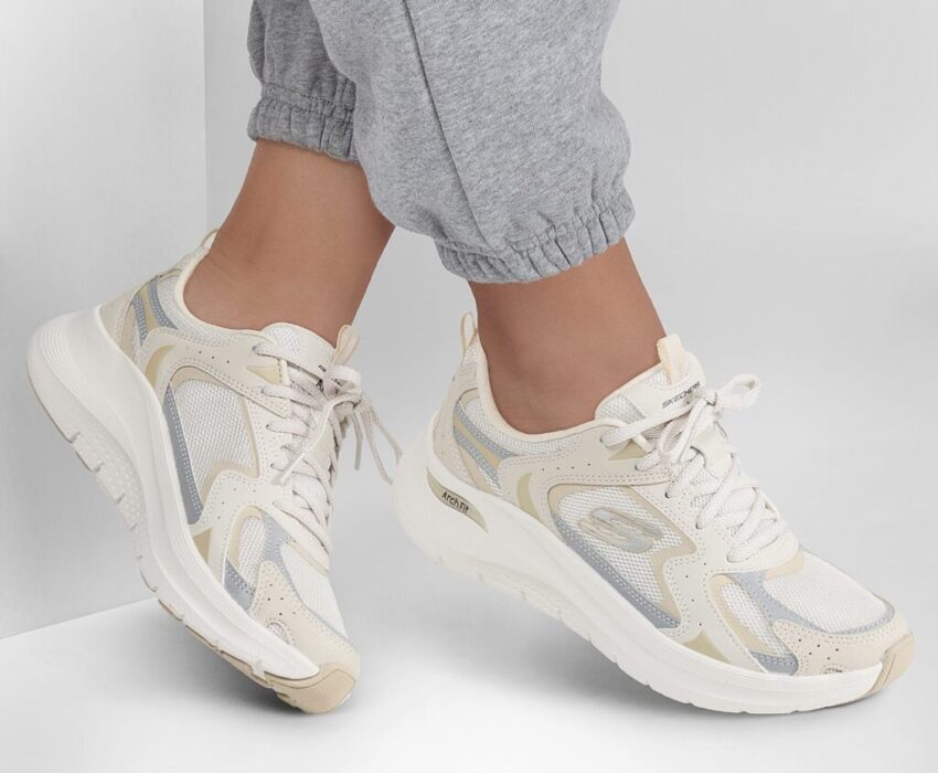 Skechers Γυναικεία Arch Fit 2.0 - Vintage Luxe 150332/NAT Μπεζ