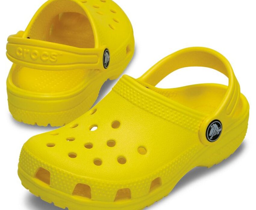 Crocs Παιδικά Classic Clog 206991-7C1 Κίτρινο