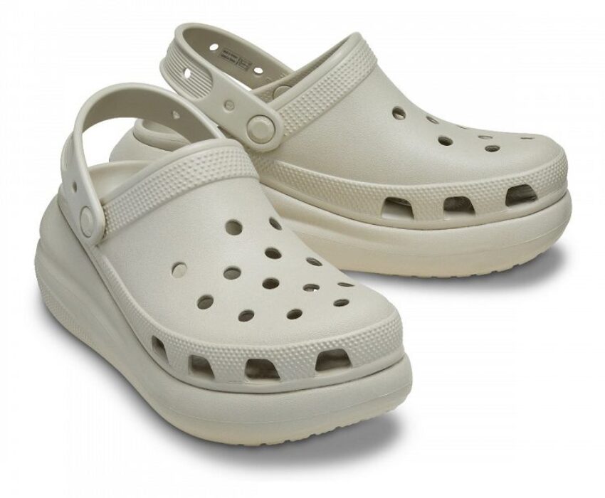 Crocs Γυναικεία Crush Clog 207521-1WY Μπεζ