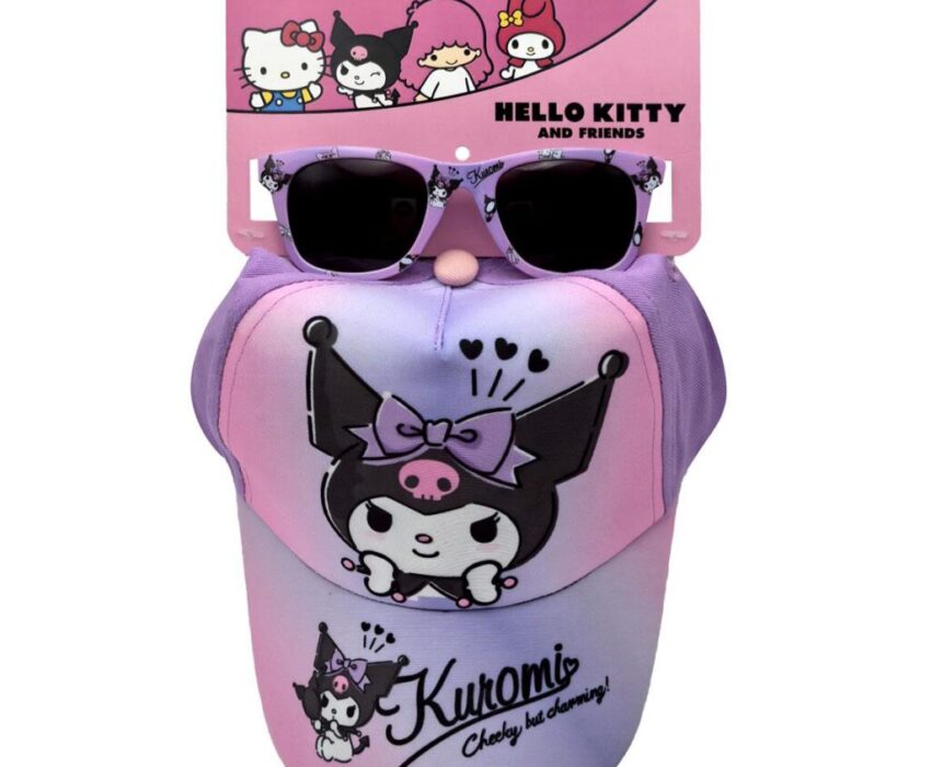 Cerda Παιδικό Σετ Καπέλο & Γυαλιά Hello Kitty Kuromi 2200010489 Μωβ