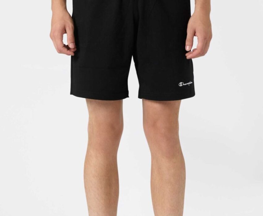 Champion Ανδρική Jersey Βερμούδα 221806-KK001 Μαύρη