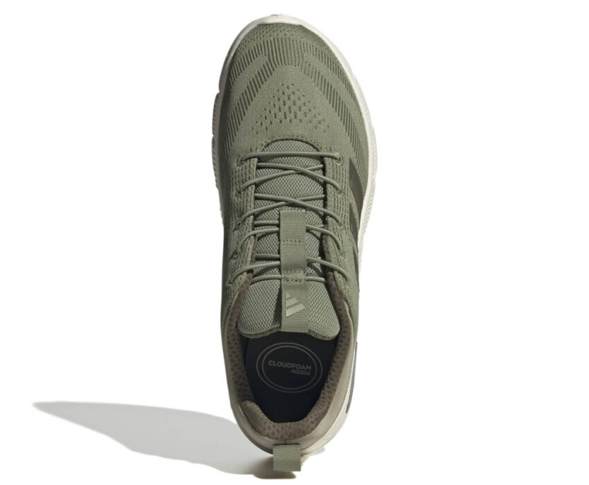 Adidas Ανδρικά Cloudfoam Flex (ελαστικά κορδόνια) HQ2542 Χακί