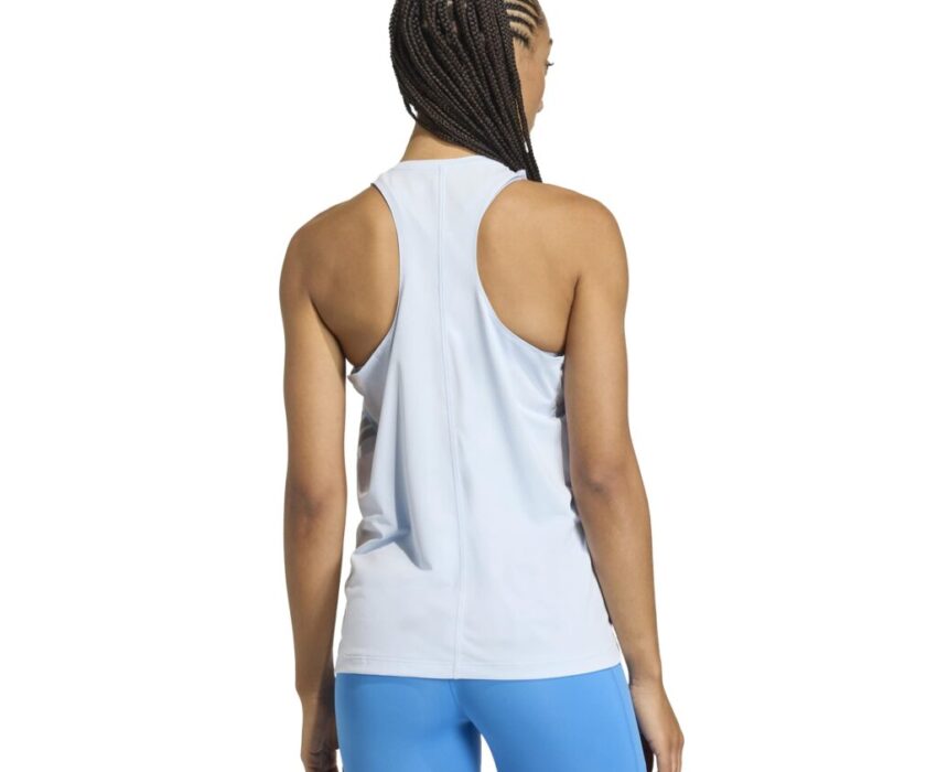 Adidas Γυναικείο Αμάνικο Iconic Tank Climacool KE6847 Γαλάζιο
