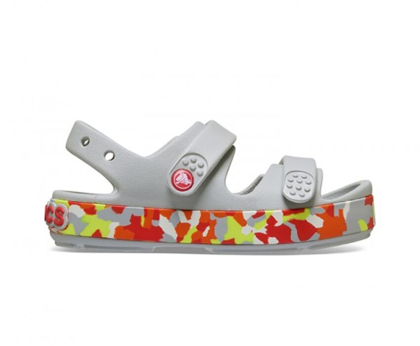 Crocs Crocband Cruiser GS Παιδικά Σανδάλια 212527-1X8 Γκρι