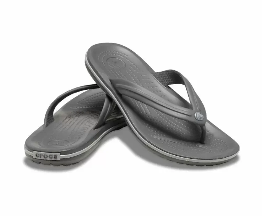 Crocs Ανδρική Σαγιονάρα Crocband Flip 11033-0EX Γκρι