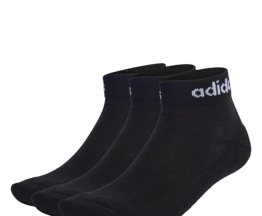 Adidas Cushioned Ankle Socks 3 pairs IC1303 Μαύρες