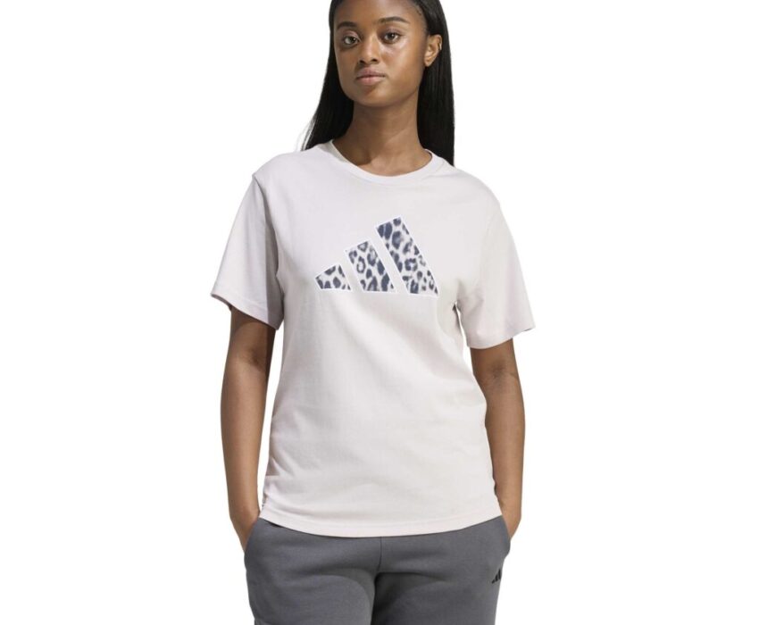 Adidas Γυναικείο Animal Graphic Tee KB7143 Λιλά