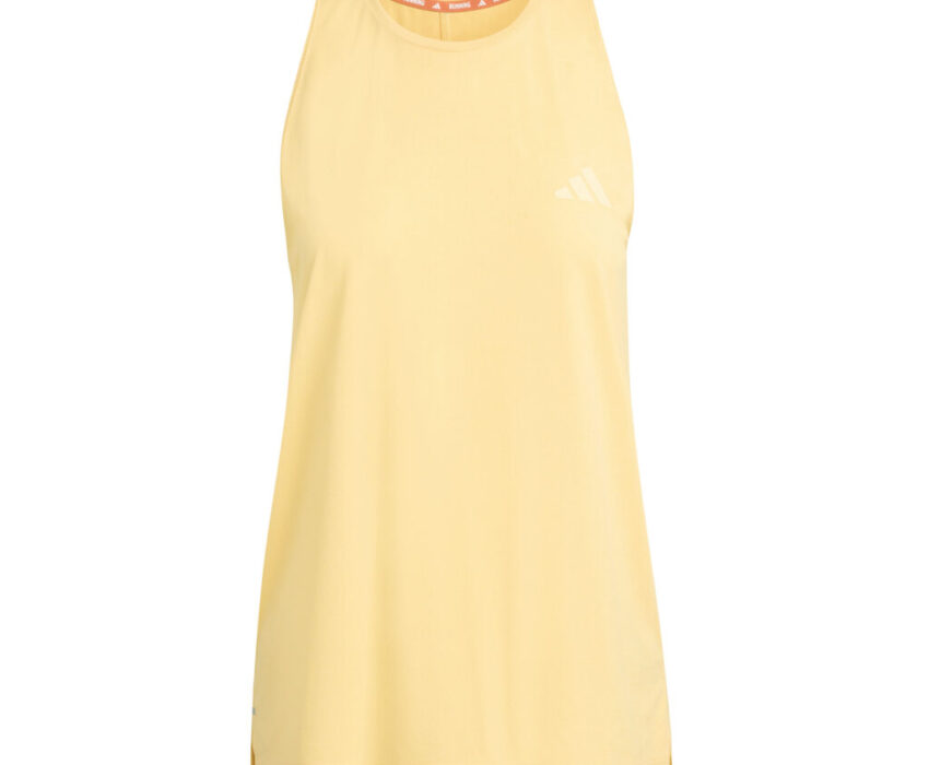 Adidas Γυναικείο Αμάνικο Iconic Tank Climacool KE6846 Κίτρινο