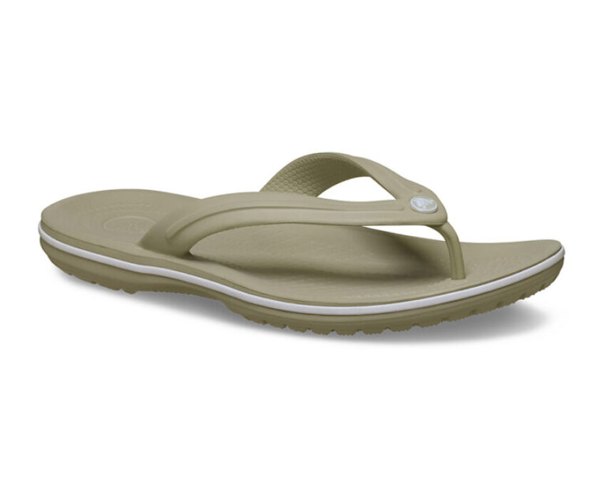 Crocs Unisex Σαγιονάρα Crocband Flip 11033-1WY Μπεζ