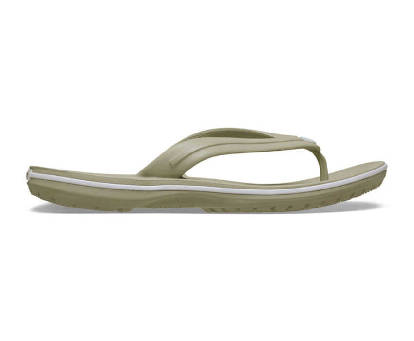 Crocs Unisex Σαγιονάρα Crocband Flip 11033-1WY Μπεζ