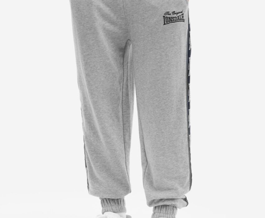 Lonsdale Ανδρικό FT Παντελόνι Thelee 117891-1615 Γκρι