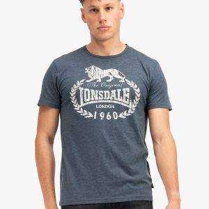 Lonsdale Ανδρικό T-shirt Ollie 111139-3102 Μπλε
