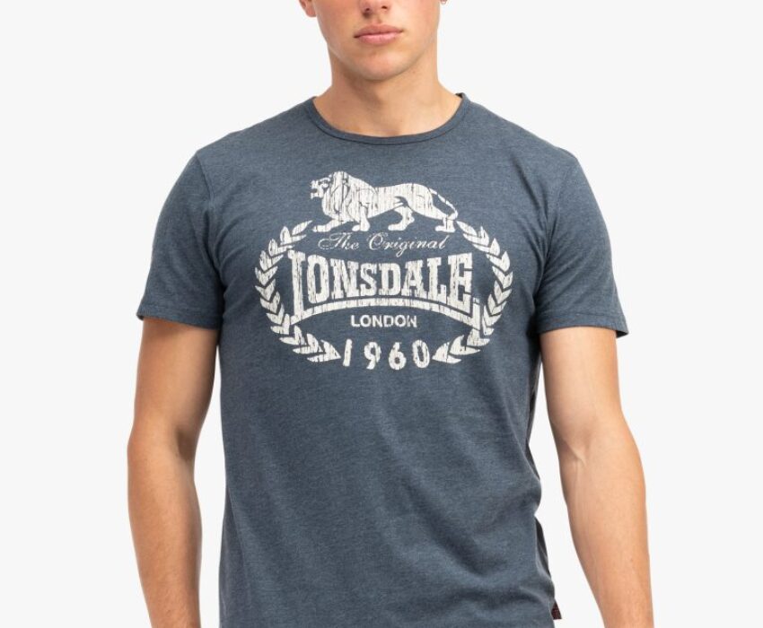 Lonsdale Ανδρικό T-shirt Ollie 111139-3102 Μπλε